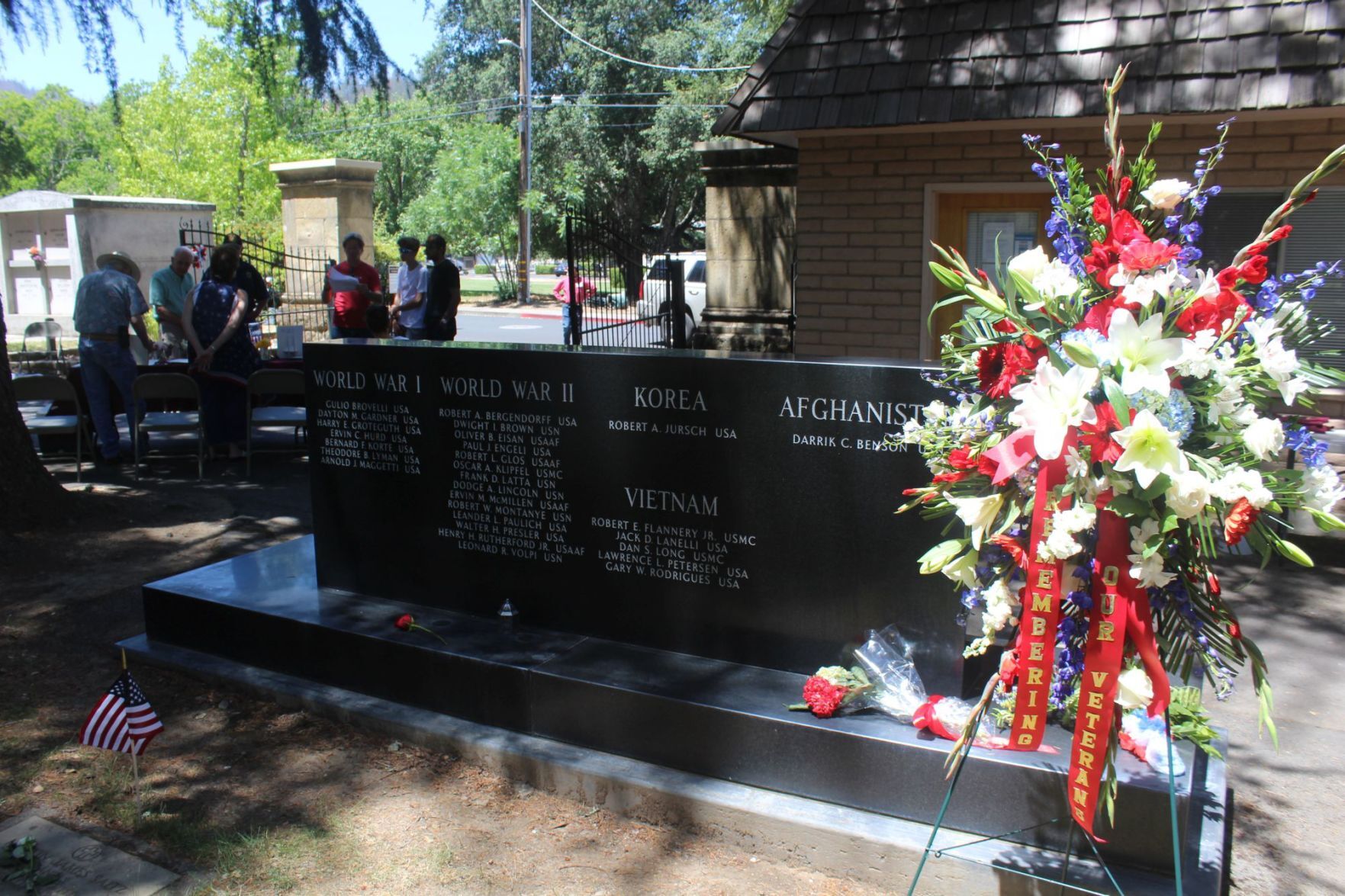 Saint Helena Veterans Memorial 2021